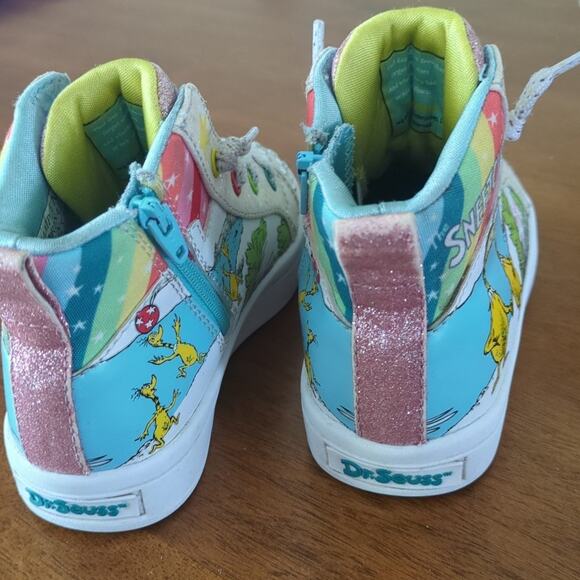 SKECHERS Dr Suess - TWI-LITES light up shoes 2.0 - little kids toddler size 7C - Picture 5 of 7